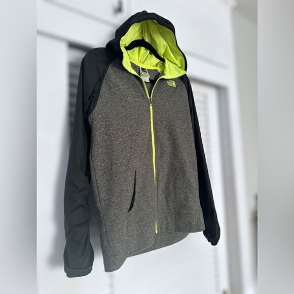 THE NORTH FACE • Glacier Full Zip Hoodie Jacket Winter Coat Size XL 18/20 - Picture 4 of 12